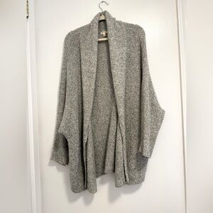Soft Joie marled white and grey cardigan XS
